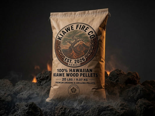 Kiawe wood pellets