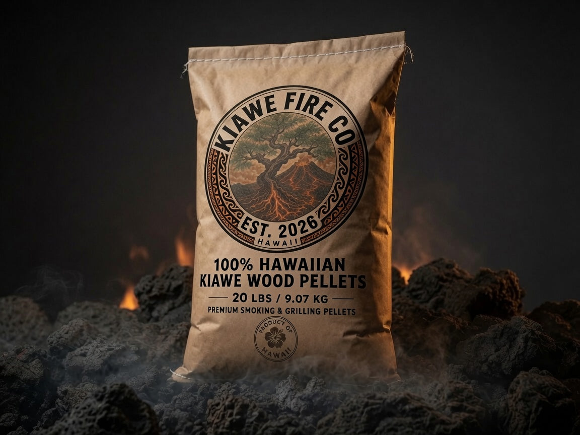 Kiawe Wood Pellets — 20 lb bag