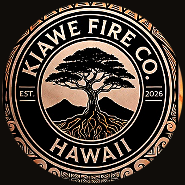 Kiawe Fire Co. badge solid